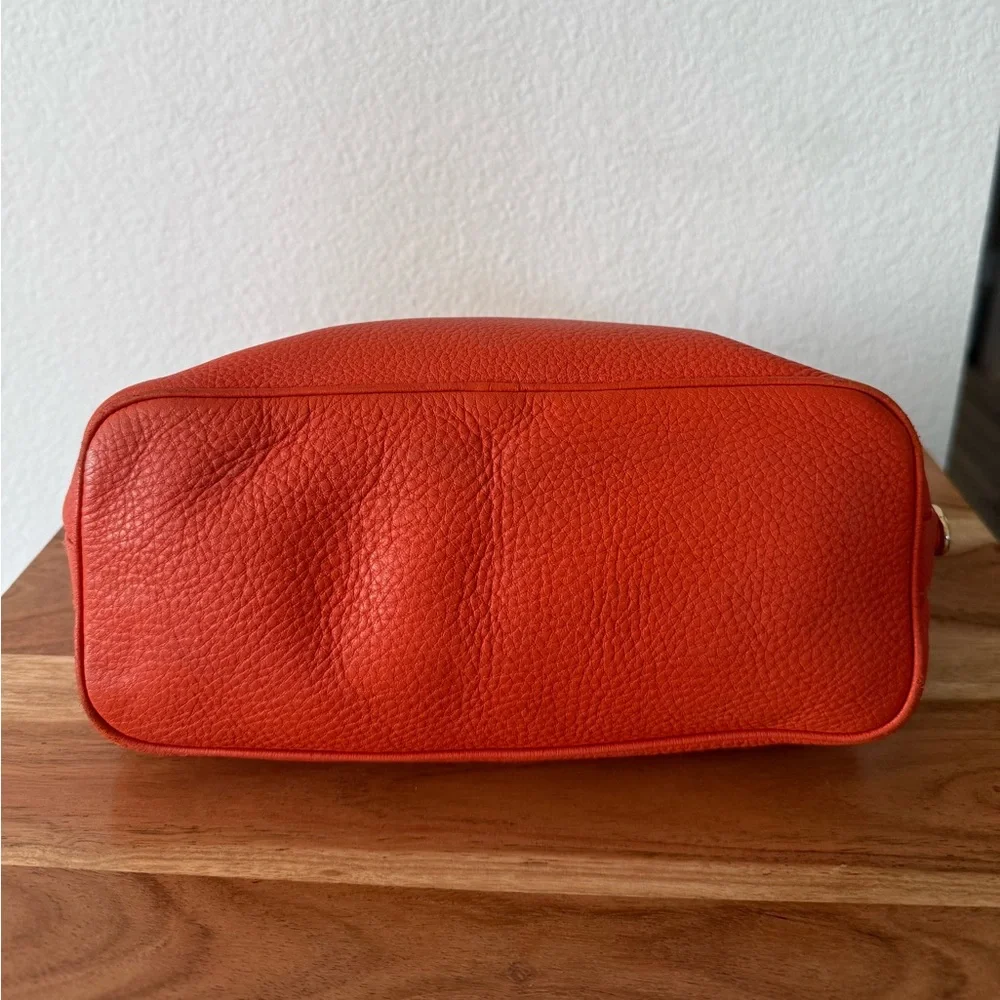FIRM - Bottega Veneta Orange Hobo style Leather Purse - Picture 6 of 12